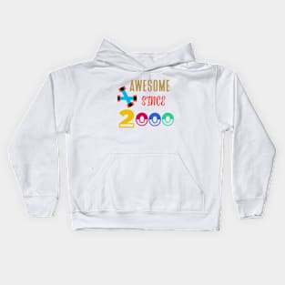 4th birthday gift Kids Hoodie